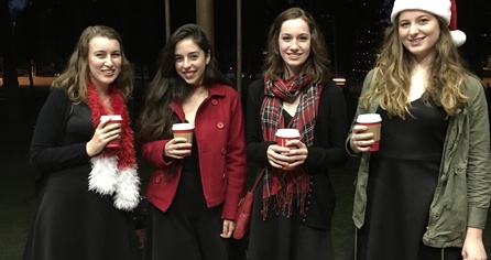 Carolers Bring the Holiday Spirit!
