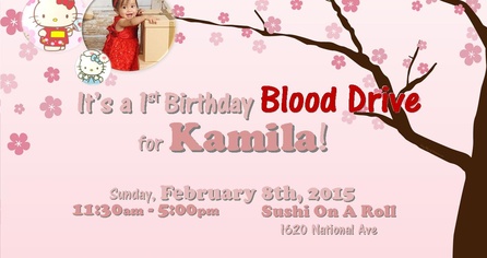 CoSA participates in Blood Drive for Alumna on 2/8
